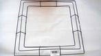 Metalen Frame voor kransen vierkant 30 cm (12 inch), Nieuw