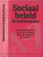 Sociaal beleid in trefwoorden / Monografieen sociaal beleid, Boeken, Economie, Management en Marketing, Verzenden, Gelezen, J.M.R. Heemstra