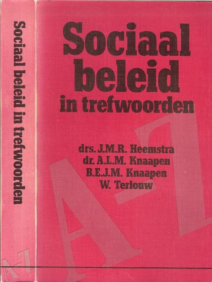 Sociaal beleid in trefwoorden / Monografieen sociaal beleid, Boeken, Economie, Management en Marketing, Gelezen, Verzenden