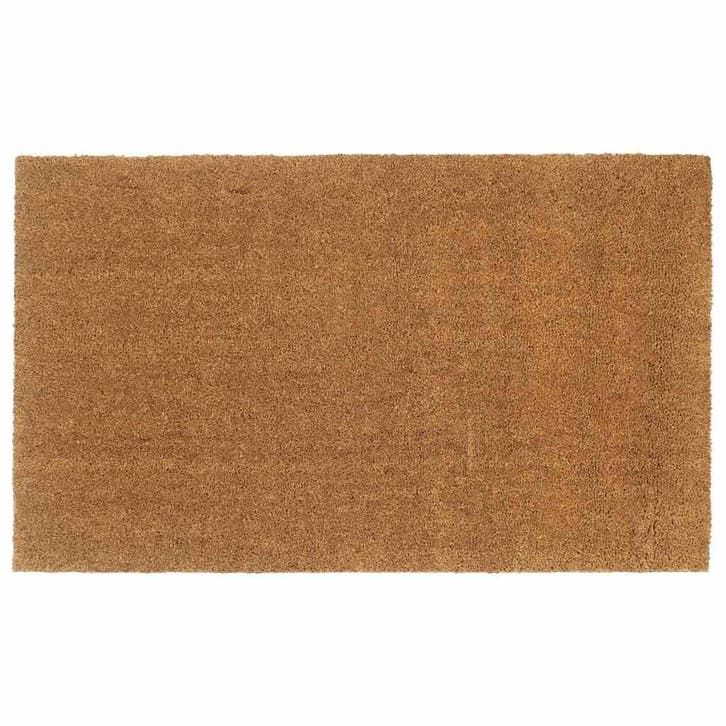 vidaXL Deurmat 90x150 cm getufte kokosvezel naturel, Tuin en Terras, Deurmatten, Nieuw, Verzenden