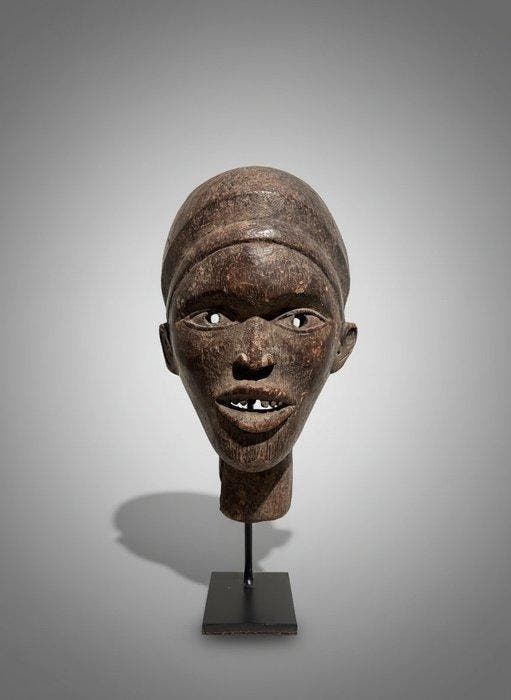 Masque de danse - Bakongo - Congo, Antiquités & Art, Art | Art non-occidental