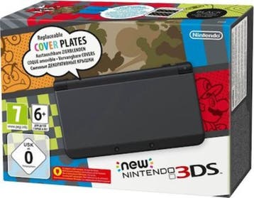 New Nintendo 3DS Zwart in Doos (Nette Staat), Consoles de jeu & Jeux vidéo, Ophalen of Verzenden