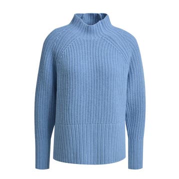 Milano Italy • blauwe wollen trui • 36, Maat 36 (S), Verzenden, Blauw, Milano Italy