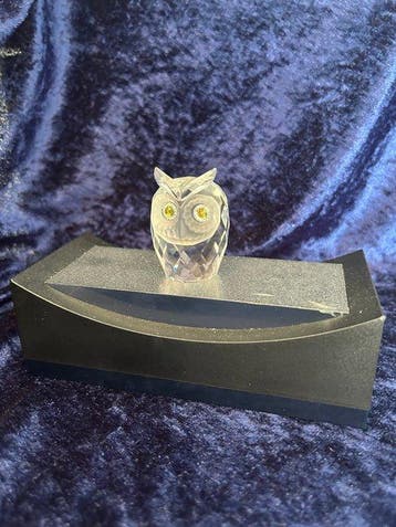 Swarovski - Figurine - Swarovski uil - Cristal