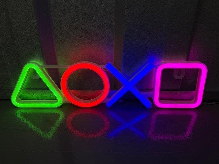 Sony - Playstation - Geen reserveprijs Sony PlayStation-logo, Games en Spelcomputers, Spelcomputers | Overige Accessoires