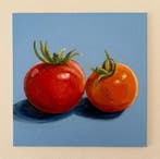 Cansu Rossi - Tomatoes on Blue