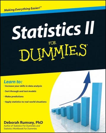 Statistics II For Dummies 9780470466469 Deborah J. Rumsey, Verzenden, Gelezen, Deborah J. Rumsey