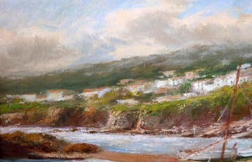 Francisco Carbonell Massabé (1928) - Playa de Callella de