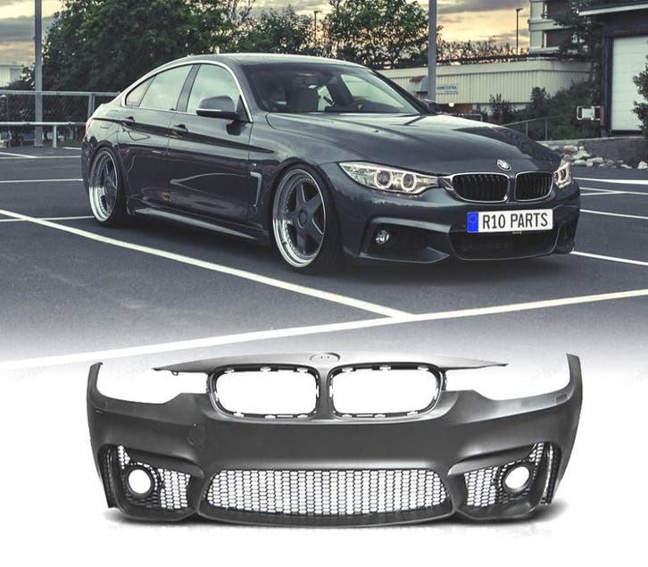 BOUCLIER AVANT BMW F30 F31 LOOK M3 SRA AVEC ANTI-BROUILLARDS, Auto-onderdelen, Carrosserie, Verzenden