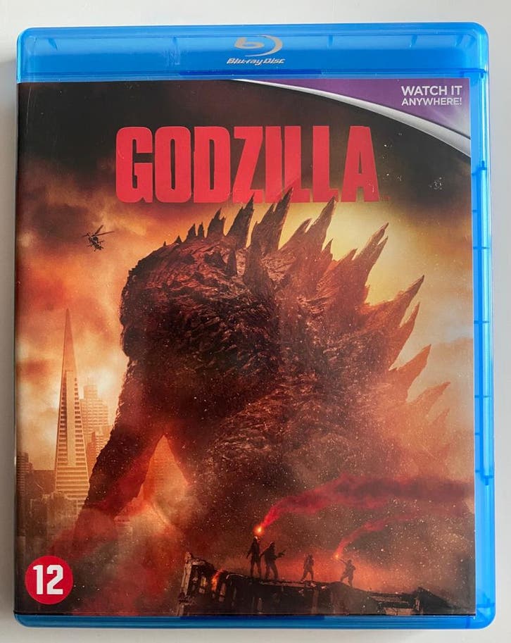 GODZILLA (2014) (BLURAY), Cd's en Dvd's, Blu-ray, Gebruikt