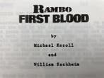 First Blood (1982) - Sylvester Stallone as John J. Rambo -, Verzamelen, Nieuw