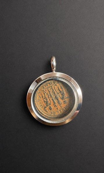 Oud-Romeins, Keizerrijk Brons Coin pendant (Zonder