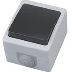 Waterdichte LED wisselschakelaar IP54 opbouw 230V, Verzenden