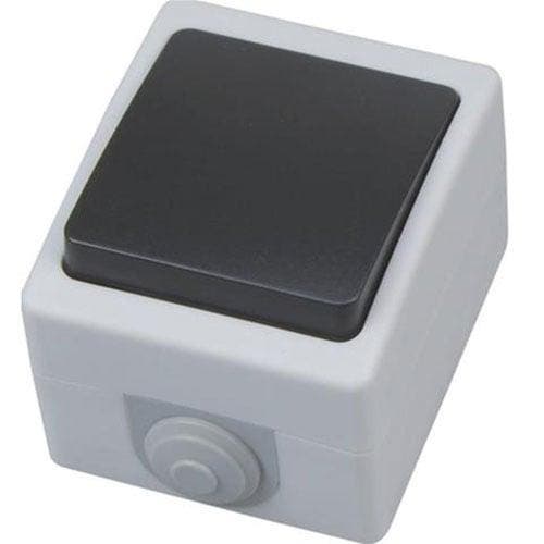 Waterdichte LED wisselschakelaar IP54 opbouw 230V, Bricolage & Construction, Électricité & Câbles, Envoi