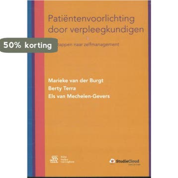 Patiëntenvoorlichting door verpleegkundigen 9789036815420, Verzenden, Els van Mechelen-Gevers