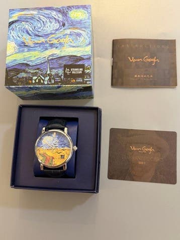 Van Gogh - Swiss Quartz Movement - Sans prix de réserve -, Nieuw