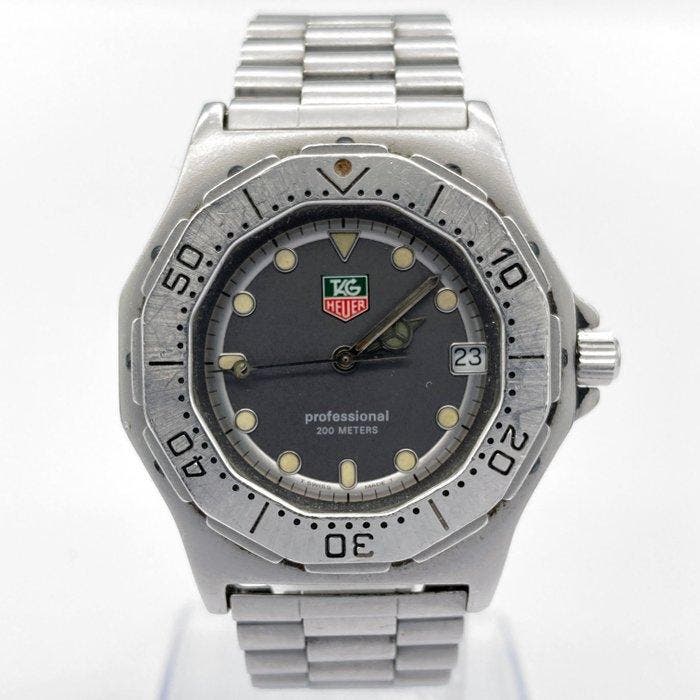 TAG Heuer - Professional 200M Date - 932-206 - Homme -, Bijoux, Sacs & Beauté, Montres | Anciennes | Antiquités