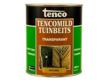 Veiling - Tenco Tencomild tuinbeits zijdemat naturel 1L, Bricolage & Construction, Peinture, Vernis & Laque