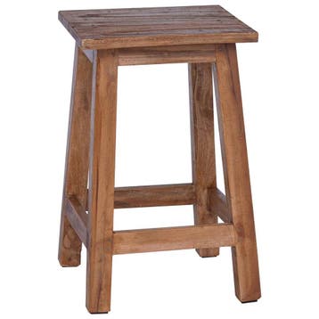 Mahonie kruk 47cm | 62% korting | Retour deal, Maison & Meubles, Verzenden