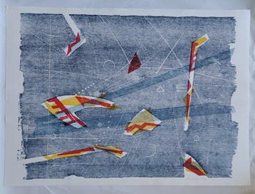 Werner Merzhäuser (1943) - Woodcut