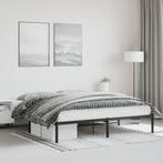 vidaXL Bedframe metaal zwart 180x200 cm, Huis en Inrichting, Slaapkamer | Bedden, Verzenden, Nieuw