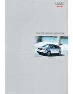 2000 AUDI A2 EXCLUSIVE BROCHURE NEDERLANDS, Nieuw