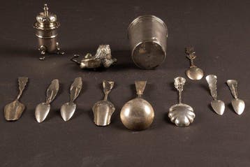 Lepel (12) - Zilver, Antiek en Kunst