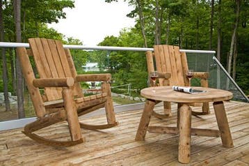 Adirondack White Cedar Tuinmeubelen, Tuin en Terras, Ophalen of Verzenden, Nieuw, Hout