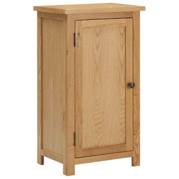 vidaXL Kast 45x32x85 cm massief eikenhout, Huis en Inrichting, Verzenden, Nieuw