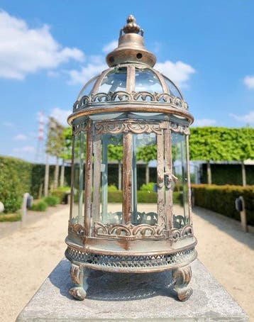 Lanterne - Verre, Antiquités & Art