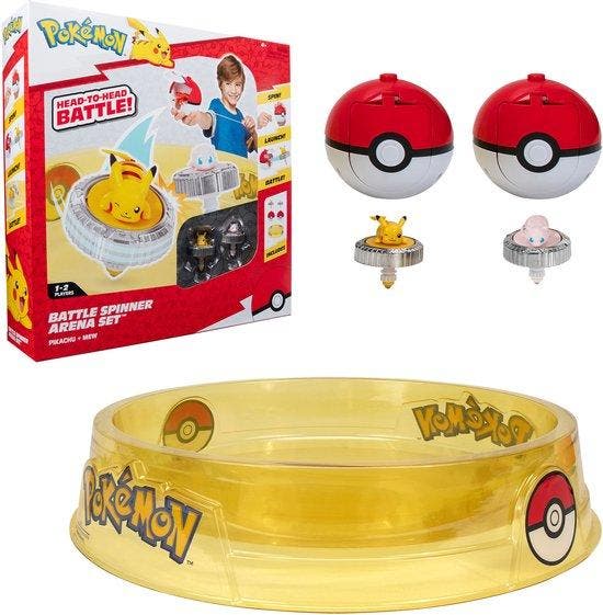 Verpakking beschadgd Pokémon - Battle Spinner 2 Pack with.., Kinderen en Baby's, Speelgoed | Overig, Nieuw, Verzenden