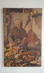 École italienne (XIX) - La vecchia verduraia, Antiquités & Art