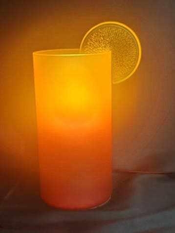 Lampe de table - cocktail - Verre, Nieuw