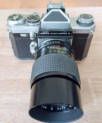 Wirgin Edixa-Mat Reflex B + Panagor Tele converter en, Nieuw