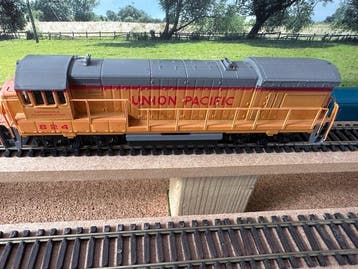 Bachmann H0 - Diesellocomotief (1) - GE U36B #824 - Union