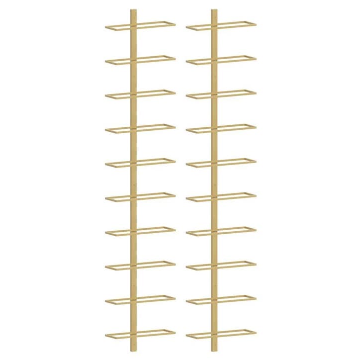 Wijnrek wandmontage goud | Retour deal | Nu toeslaan, Maison & Meubles, Accessoires pour la Maison | Porte-bouteilles, Envoi