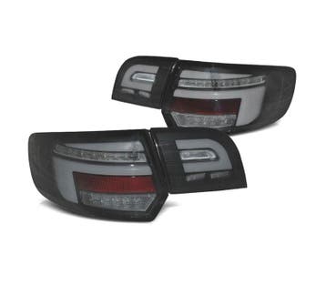FEUX ARRIERE POUR AUDI A3 8P 03-08 CHROME BORD NOIR, Verzenden, Nieuw