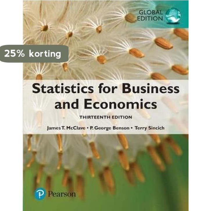 Statistics for Business and Economics, Global Edition, Boeken, Taal | Engels, Gelezen, Verzenden