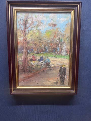 Romolo Leone (1883-1956) - Napoli - Villa Comunale, Antiek en Kunst