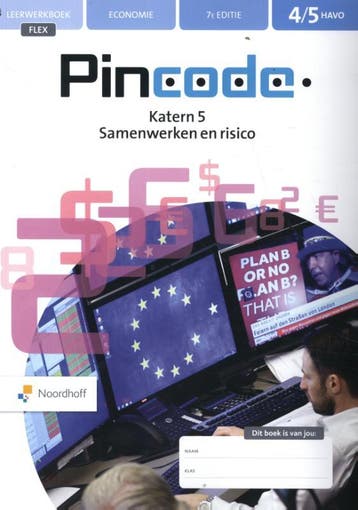 4/5 havo economie / Pincode / Leerwerkboek Flex, Verzenden