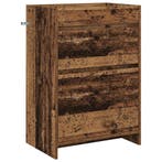 vidaXL Badkamer Onder Het Wastafel Kast Oud hout 56 x 37,5 x, Verzenden, Nieuw