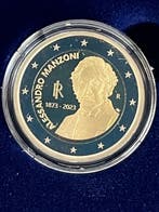 Italië. 2 Euro 2023 Alessandro Manzoni + Aeronautica