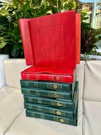 Verschillende landen - 7 ordners Marini Postiglione met 22, Gestempeld