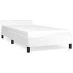 Bedframe 100x200 Wit | Retour Deal 60% Korting!, Huis en Inrichting, Slaapkamer | Bedden, Verzenden, Nieuw