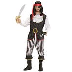 Piratenpak Zwart Wit Heren, Verzenden, Nieuw