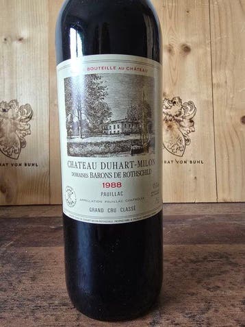 1988 Château Duhart-Milon - Domaines Barons De Rothschild -, Verzamelen, Nieuw