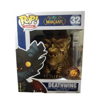 Funko Pop  WOW  Deathwing 32 Gold 2015 Pop ASIA, Verzenden