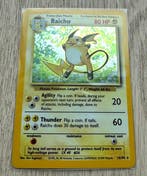 Pokémon - 1 Card - Raichu 14/102 Foil, Holo - WOTC - Base, Nieuw