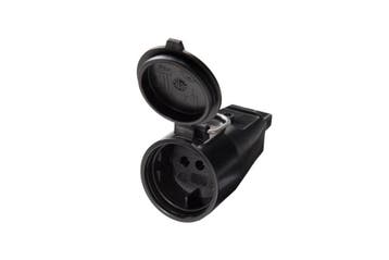 Martin Kaiser Black Unearthed Coupling Socket For Flat Cable, Bricolage & Construction, Verzenden