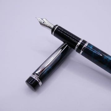 Pilot - Pilot Grance Fountain Pen Green Marble Gold Trim, Nieuw